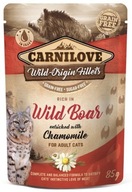 Carnilove Cat Wild Boar & Chamomile - dzik i r