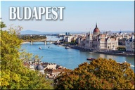 WĘGRY BUDAPESZT DUNAJ PANORAMA MAGNES NA LODÓWKĘ