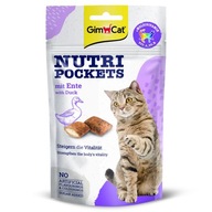 GimCat Nutri Pockets With Duck 60g Przysmak kota