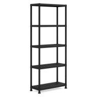Tribac 009509BK Regál Plus, 5 políc, šírka 75 cm