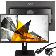 Zaawansowany Monitor AOC 24 cale Full HD IPS HDMI czarny