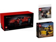 KLOCKI LEGO Technic Ferrari Daytona SP3 42143 + DWA SUPER ZESTAWY!