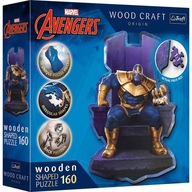 Drevené puzzle 160 dielikov. Thanos na tróne