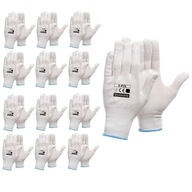 Rukavice pracovné rukavice presné elastické X-POL 9 12 párov