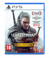 PS5 WIEDZMIN 3 III DZIKI GON COMPLETE EDITION / NOWA / POLSKI DUBBING