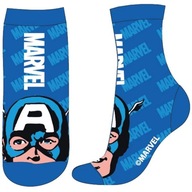 Chlapčenské ponožky Avengers - MARVEL Modrá EU 31 - 34