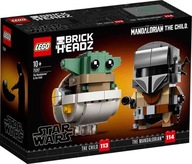 LEGO 75317 BrickHeadz Mandalorianin i Dziecko (E)