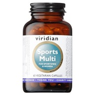 Vitamíny Minerály pre športovcov 60 kaps Viridian