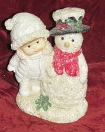 Snežienka dieťa zimná svätá socha Socha KL