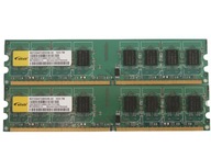Pamięć DDR2 4GB 800MHz PC6400 Elixir 2x 2GB Dual