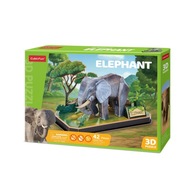 3D puzzle Zvieratá Slon Dante