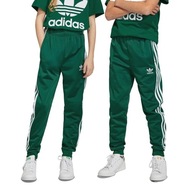 Dziecięce Spodnie Dresowe Adidas 140 9-10 lat Zielone Sportowe Modne AdiCol