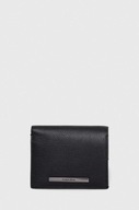 Calvin Klein pánska kožená peňaženka čierna farba K50K510886
