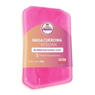 MASA CUKROWA LUKIER PLASTYCZNY RÓŻOWA /RÓŻOWY 250G