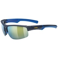 Okulary Rowerowe Sportowe UVEX Sportstyle 226 blue mat mirror yellow S3