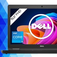 15,6" BIUROWY ULTRABOOK Dell i5 | 16GB | 256GB | FULL HD | W11 Pro