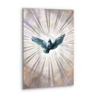 Obraz na stenu Sklo Umenie Duch Svätý a anjeli