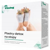 10x Plastry Oczyszczające Detox na Stopy z Toksyn