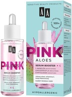 AA Aloes Pink Serum-booster nawilżające rozświetlające wygładzające 30 ml