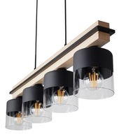 FÜGGŐ LÁMPA ASZTAL FÖLÉ PAD NAPPALI SZOBA FA ÁLLÍTHATÓ MEZZANINE