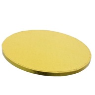 Podložka pod tortu okrúhla zlatá hrubá 30x1,2cm