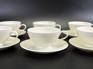 6x Šálka espresso ecru Rosenthal starožitnosť 1920