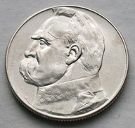 MK - POLSKA - II RP : 5 złotych - JÓZEF PIŁSUDSKI - 1935 - srebro