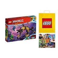 LEGO NINJAGO č. 71790 - Ogar lovcov drakov +Taška +Katalóg LEGO 2024