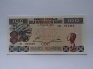 [B3188] Gwinea 100 franków 2012 r. UNC