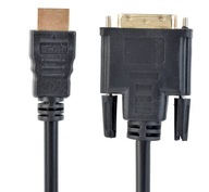 Kabel HDMI-DVI-D Single Link 19 pin Gembird 1,8 m
