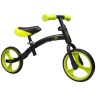 Detský bicykel NILS FUN - čierno-žltý rám 9"