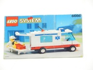 LEGO INSTRUKCJA 6666 SYSTEM CITY AMBULANS NR 2