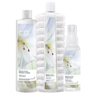 Zestaw kosmetyków 3w1 AVON Biała Lilia White Lily XXL