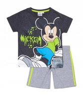 Komplet t-shirt szorty Myszka Mickey boy 128 cm