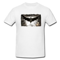 KOSZULKA T-SHIRT DZIECIĘCA BIAŁA [3XS] 92CM BATMAN + MODNE WZORY