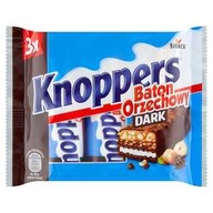 BATON KNOPPERS ORZECHOWY DARK 120G