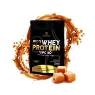 PF Nutrition Whey Protein WPC80 slaný karamel 700g