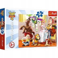Puzzle Trefl Toy Story 4 Gotowi do zabawy 30 el.