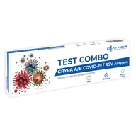 TEST COMBO GRYPA A+B/COVID-19/RSV Antygen