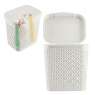 MOSÓPOR TARTÁLY 6L KAPSZULA MOSÓSZER DOBOZ FEHÉR