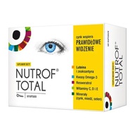 Nutrof Total z witaminą D3 suplement diety wspierający widzenie 60 kapsułek