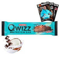 NUTREND BATON PROTEINOWY QWIZZ PRZEKĄSKA WPC NA MASĘ REGENERACJĘ SIŁĘ 60g