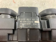 MERCEDES W203 schalter PANEL des warnblickschalters sitze PDC A2038218758