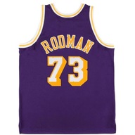 Koszulka do koszykówki Dennis Rodman Los Angeles Lakers