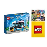 LEGO City - Pingwinia Furgonetka ze Slushem (60384) +Torba +Katalog LEGO
