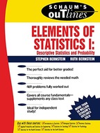 Schaum s Outline of Elements of Statistics I: