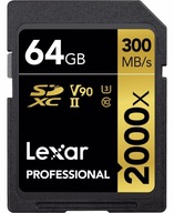SD karta Lexar Professional 2000x 64 GB