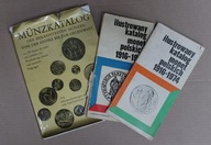 Münzkatalog der bekanntesten Münzen (1965) + 2 szt katalogów polskich monet