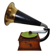 Gramofón s tubou Talk-O-Phone cca 1905 rok