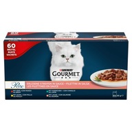 Purina Gourmet Perle Vlhké krmivo pre mačky 85 g x 60 ks